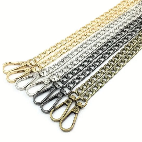 🆕 Gold or Bronze 47” Crossbody Chain Choose ONE - Picture 1 of 6